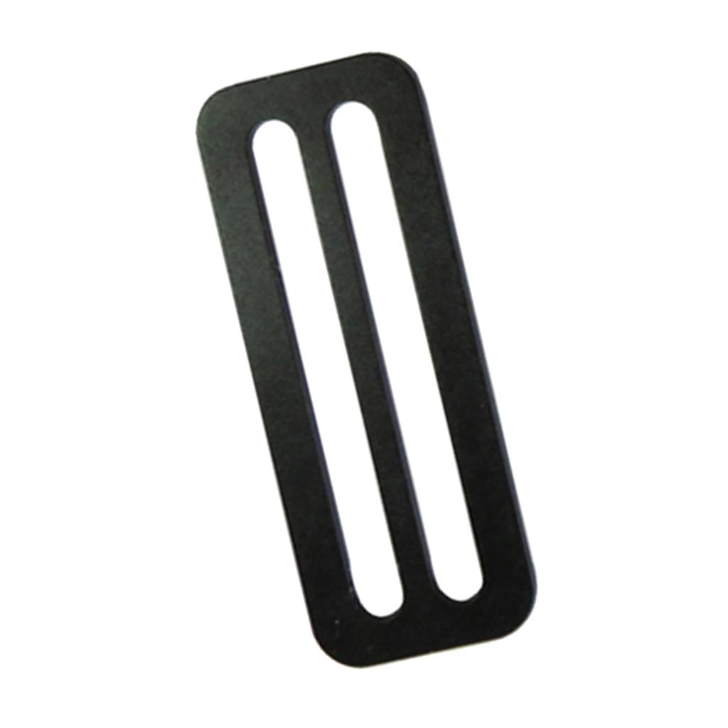 Dive Weight Belt - Strap Slider Button Aluminum Metal Keeper