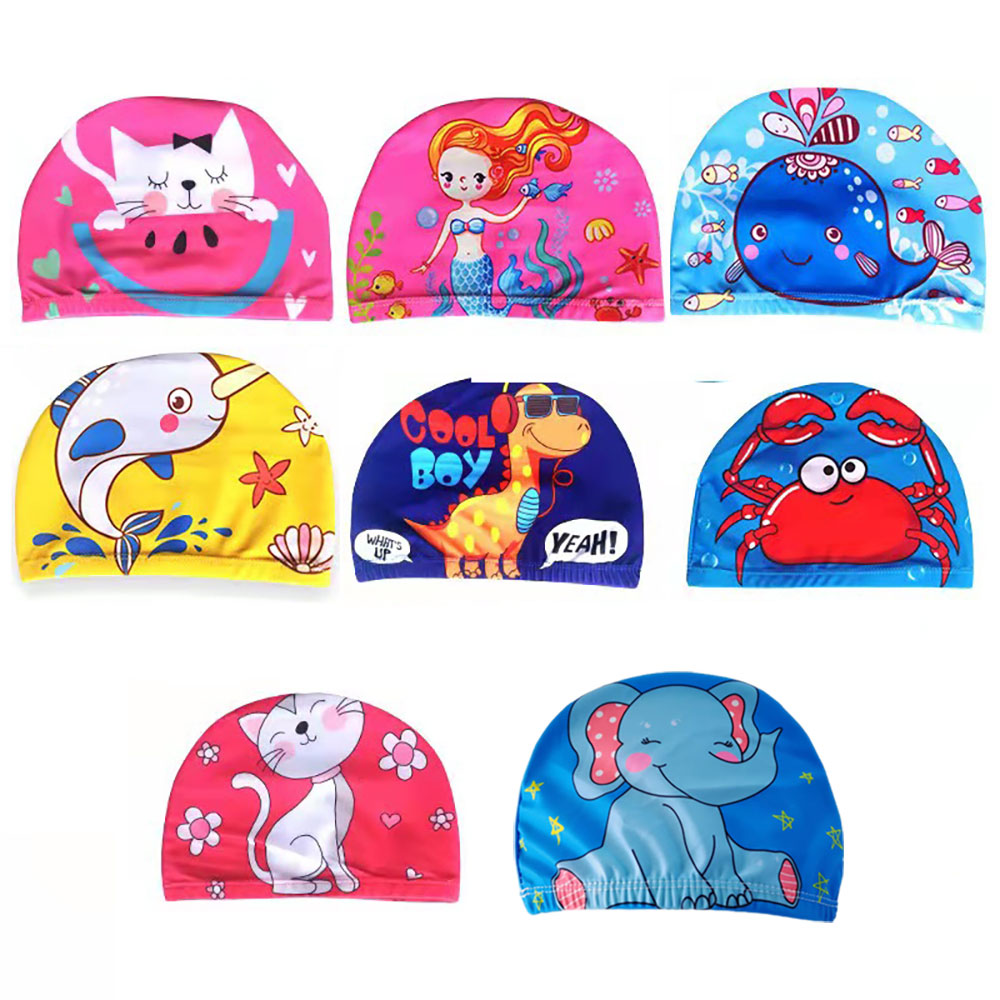 New Cute Cartoon Children Swim - Aquatic Sports Cap 评论和价格