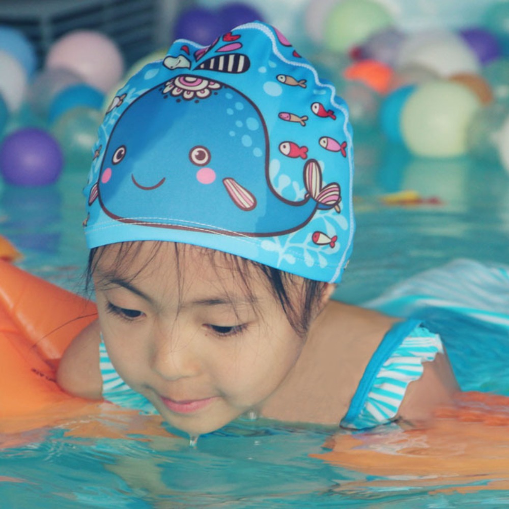 New Cute Cartoon Children Swim - Aquatic Sports Cap 评论和价格