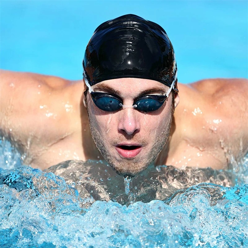 Waterproof Silicone Swim Caps  - Aquatic Sports Cap 评论和价格