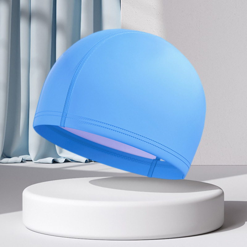 Waterproof PU Swimming Cap for - Aquatic Sports Cap 评论和价格