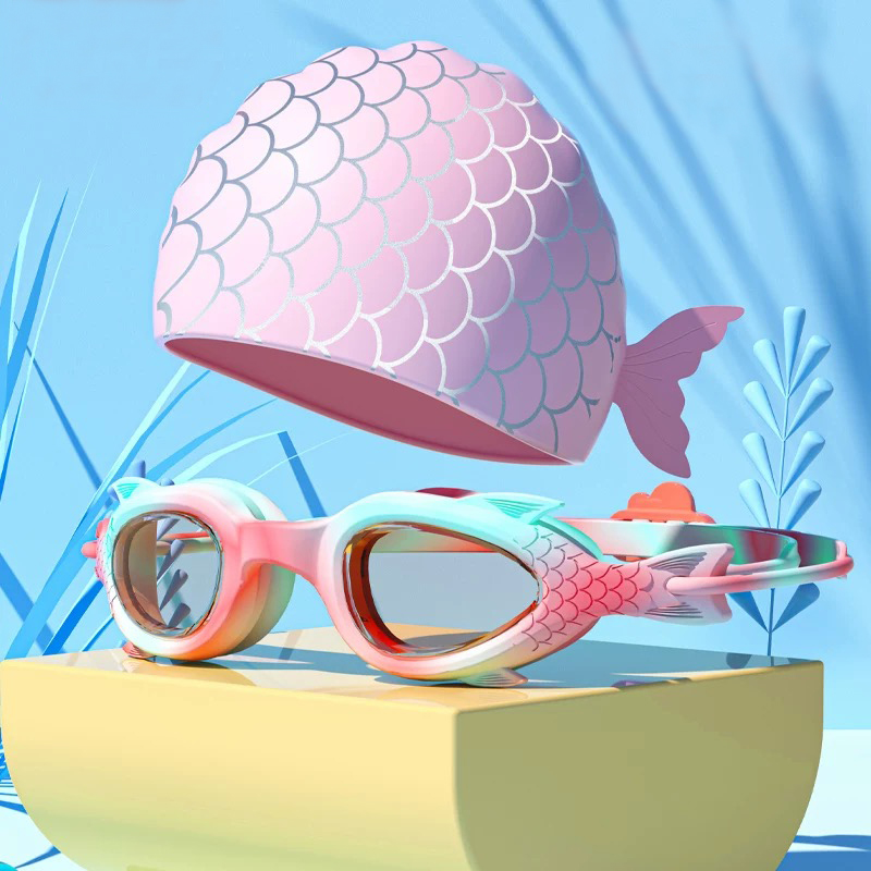 Children's Swimming Goggles; W - Aquatic Sports Cap 评论和价格