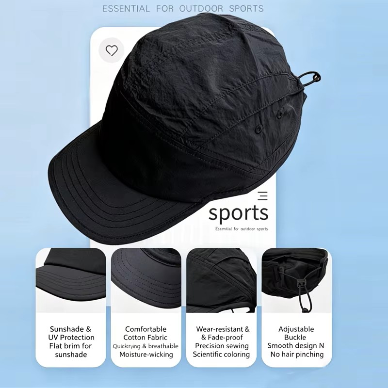 Unisex Quick-Dry Baseball Cap  - Aquatic Sports Cap 评论和价格