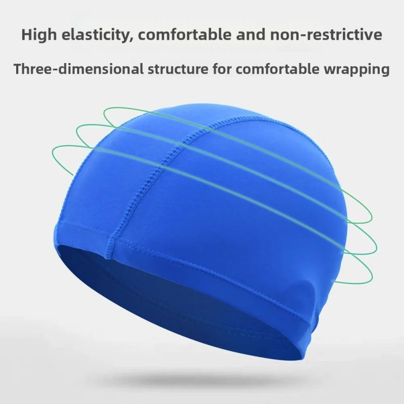 Pure Color Swimming Cap Waterp - Aquatic Sports Cap 评论和价格